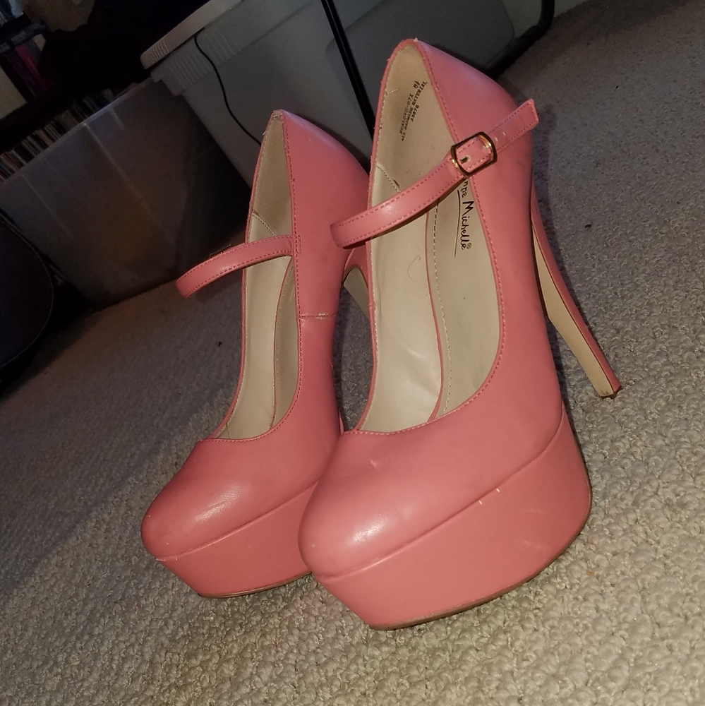 Pink barbie heels